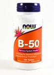 NOW Foods Vitamin B-50 100 tabl