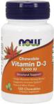 Now Foods Vitamin D-3 5000 IU 120 tabl.