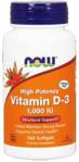 Now Foods Vitamin D3 1000IU 360 kaps.