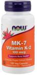 Now Foods Witamina K-2 Mk7 100Mcg 120 kaps