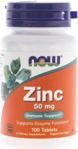 Now Foods Zinc Gluconate 50Mg - 100 Tabl.