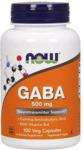 NOW Gaba 500mg 100 kaps