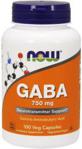 NOW Gaba 750mg 100vegkaps