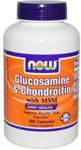 NOW Glucosamine & Chondroitin WITH MSM 180kaps