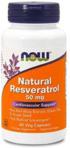 NOW Natural Resveratrol 50mg 60vegkaps