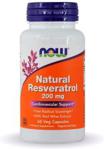 NOW Natural Resveratrol - 60 Vcap