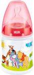 Nuk Butelka Nuk First Choice Disney Kubuś Puchatek Z Tworzywa Pp 150 Ml Z Silikonowym Smoczkiem Rozmiar 1 0 6 Miesięcy M Średni Otwór Przepływowy