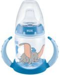 Nuk First Choice Learner Bottle 6-18M Disney Baby Butelka Z Uchwytami I Miękkim Ustnikiem Niebieska 150 Ml