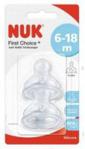 NUK First Choice Plus 6-18m M 2szt.