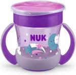 NUK Kubek niekapek Mini Magic Cup Night, ustnik 360° fioletowy 160ml