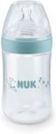 Nuk Nature Sense Butelka Niemowlęca Silikon 6-18M Zielona 260Ml