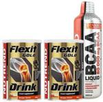 Nutrend Flexit Drink Gold 2X 400G + Mega Strong Bcaa 1000Ml