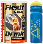 Nutrend Flexit Drink Gold 400G + Iron Horse Bidon Anabolic Dream 650Ml