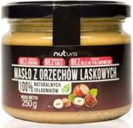 Nutura Masło orzechowe z orzechów laskowych 250g