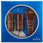 Nuxe MEN Zestaw wielofunkcyjny żel nawilżający do twarzy, 50 ml+dezodorant roll-on, 50 ml+żel pod prysznic, 200 ml.