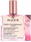 NUXE Paris Huile Prodigieuse Florale Wielofunkcyjny olejek do pielęgnacji twarzy ciała i włosów -100 ml + Floral Le Parfum 1,2 ml