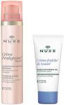 NUXE Prodigieuse Boost koncentrat przygotowujący skórę100ml + Creme fraiche de beaute nawilżająca maseczka SOS do twarzy 50ml