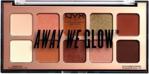 NYX Away We Glow Shadow Palette Paleta Cieni Hooked On GLow