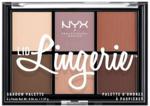 NYX Lid Lingerie Paleta 6 cieni do powiek 01 Shadow Palette