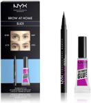 NYX Professional Makeup Brow at Home Zestaw do Stylizacji Brwi Black