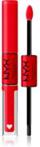 NYX Professional Makeup Shine Loud Pro Pigment Lip Shine szminka w płynie z wysokim połyskiem odcień 17 Rebel In Red 6,5 ml