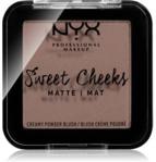 NYX Professional Makeup Sweet Cheeks Blush Matte róż do policzków SO TAUPE 5g