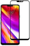 OCHRONNE SZKŁO HARTOWANE 3D Z RAMKĄ DO LG G7 THINQ - CZARNE