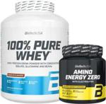 Odżywka białkowa Biotech 100% Pure Whey 2270G + Biotech Amino Energy Zero With Electrolytes 360G