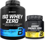 Odżywka białkowa Biotech Iso Whey Zero 2270G + Amino Energy Zero 360G