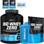 Odżywka białkowa Biotech Iso Whey Zero 2270G + Biotech Iso Whey Zero 500G + Sport Max Shaker 600Ml + 8% Sport Max Creatine Monohydrate 5G + 2X BIOTECH Iso Wh