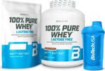 Odżywka białkowa Biotech Usa 100% Pure Whey 2270G + 1000G + Shaker 600Ml