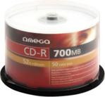 Omega CD-R 700MB 52X CAKE*50 (56352)
