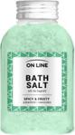 On Line Bath Salt Sól Do Kąpieli Spicy&fruity Green 600g