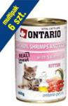 Ontario Kitten Kurczak Z Krewetkami Karma Dla Kociąt 6X400 G