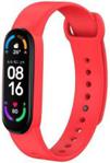 Opaska YUNMI do Xiaomi Mi Band 6/Mi Band 5 Czerwony Red Wine