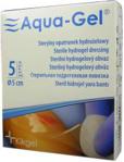 Opatrunek Aqua-Gel średnica 5cm 5 sztuk