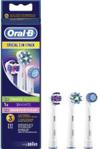 Oral-B 3in1 Multi Pack Końcówki (CrossAction, 3D White, Sensitive) 3 sztuki