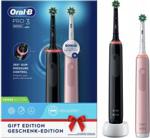 Oral-B Zestaw Szczoteczek Pro 3 3900N Black/Pink (80332427)