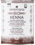 Orientana Bio Henna gorzka Czekolada do Włosów Krótkich i Półdługich 50g