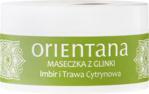 Orientana Maseczka z glinki do cery mieszanej Imbir i Trawa Cytrynowa 50 g