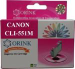 ORINK ZASTĘPCZY ATRAMENT CANON CLI-551M XL MAGENTA (O-6445B001)