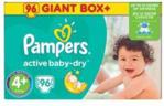 Pampers Active Baby-Dry rozmiar 4+ (Maxi+), 96 pieluszek