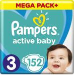 Pampers Active Baby MPP rozmiar 3 152 pieluszek