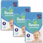 Pampers Active Baby Rozmiar 4, 3X49Szt.