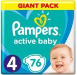Pampers Active Baby Rozmiar 4, 9-14Kg 76Szt.