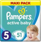 Pampers Active Baby Rozmiar 5, 51Szt.