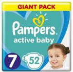 Pampers Active Baby Rozmiar 7 52 szt. 15 + Kg