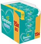 Pampers Chusteczki Nawilżane Fresh Clean 15X80Szt.