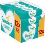 Pampers Chusteczki Pielęgnacyjne Sensitive 12x52Szt.