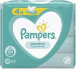 Pampers chusteczki pielęgnacyjne Sensitive 4x52 sztuki